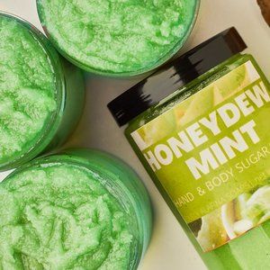 Honeydew Melon Mint EXFOLIATING Sugar Scrub